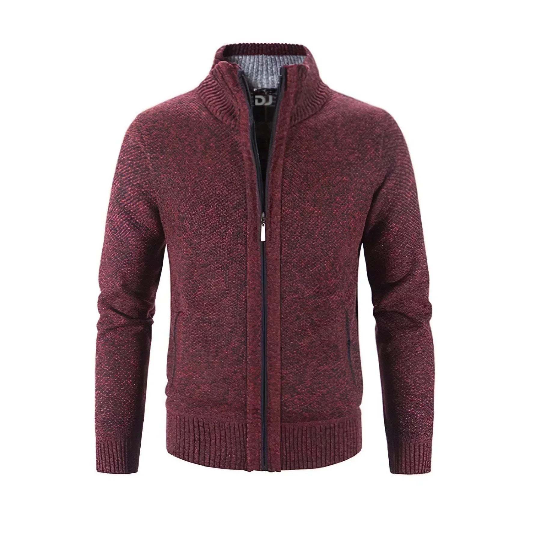 Stylish Cardigan With Zipper