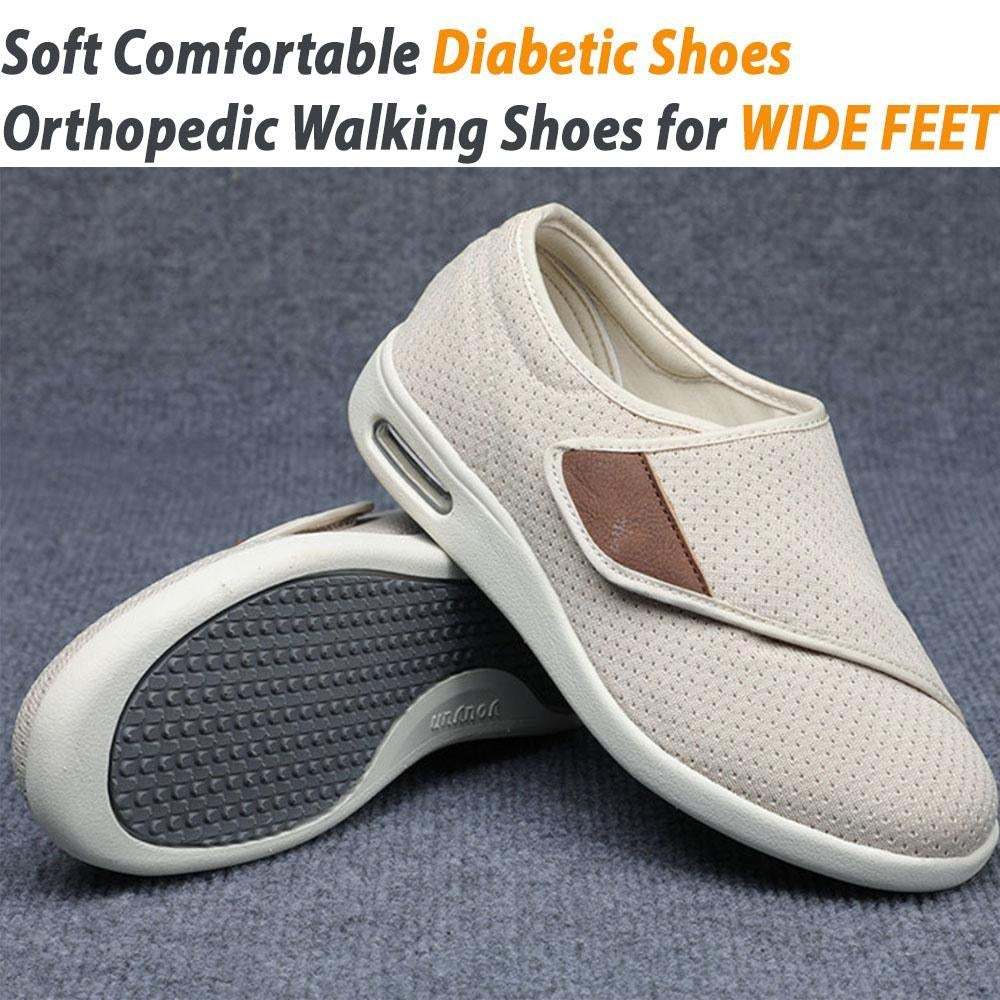 Wide Adjusting Soft Comfortable Diabetic Walking Shoes (Unisex)
