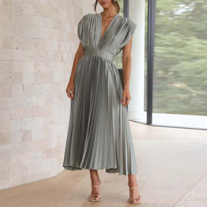Pleated Summer Dress