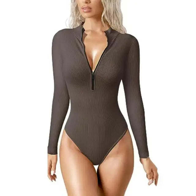 Sleek Long Sleeve Swimwear