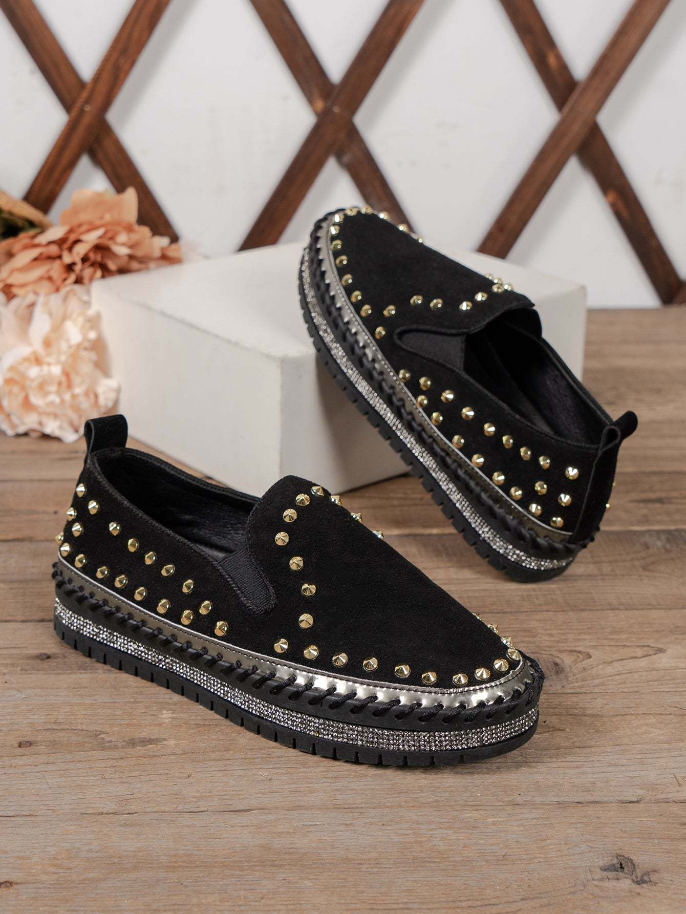 Fashionable Comfortable Rhinestone Shoes