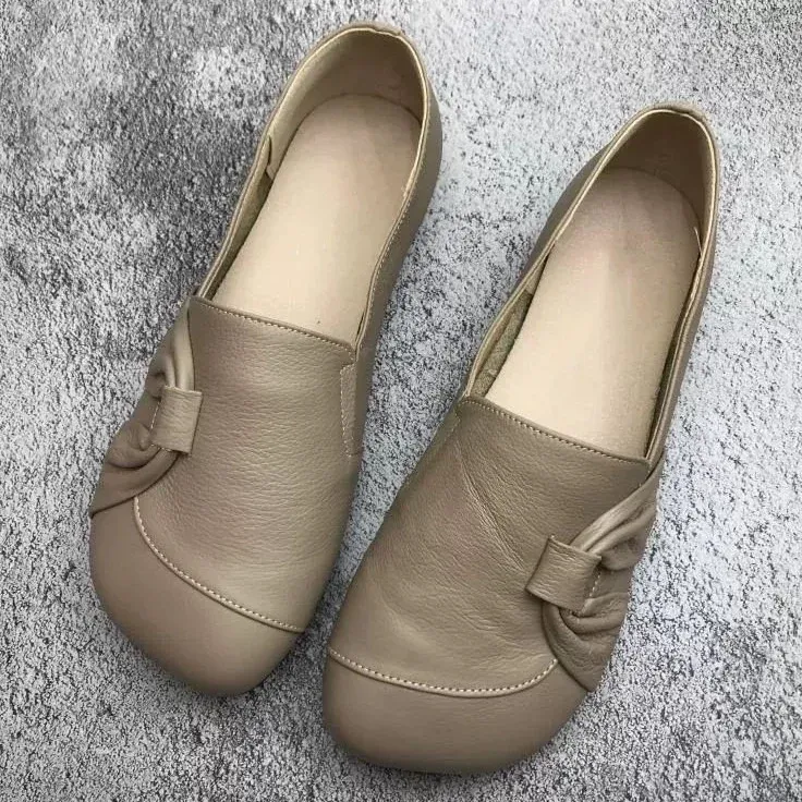 Women’s Leather Soft-soled Non-slip Shoes
