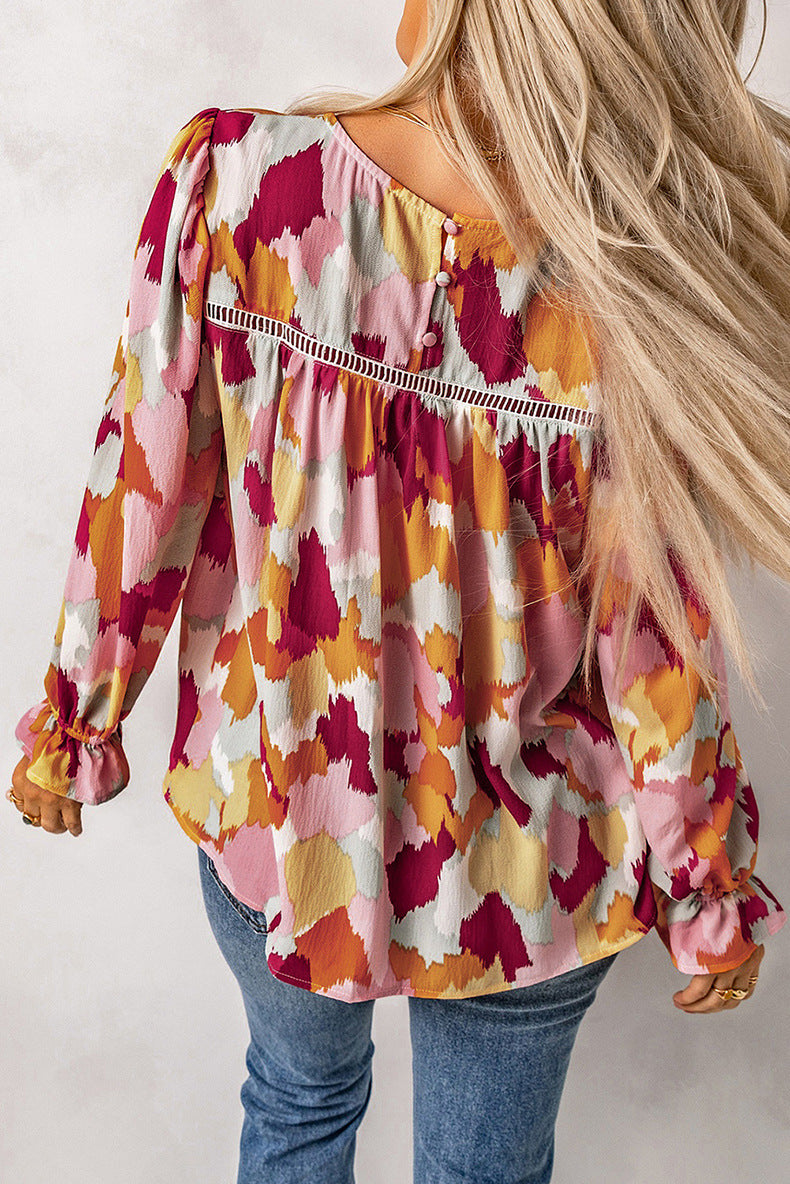 Abstract Printed Shirt