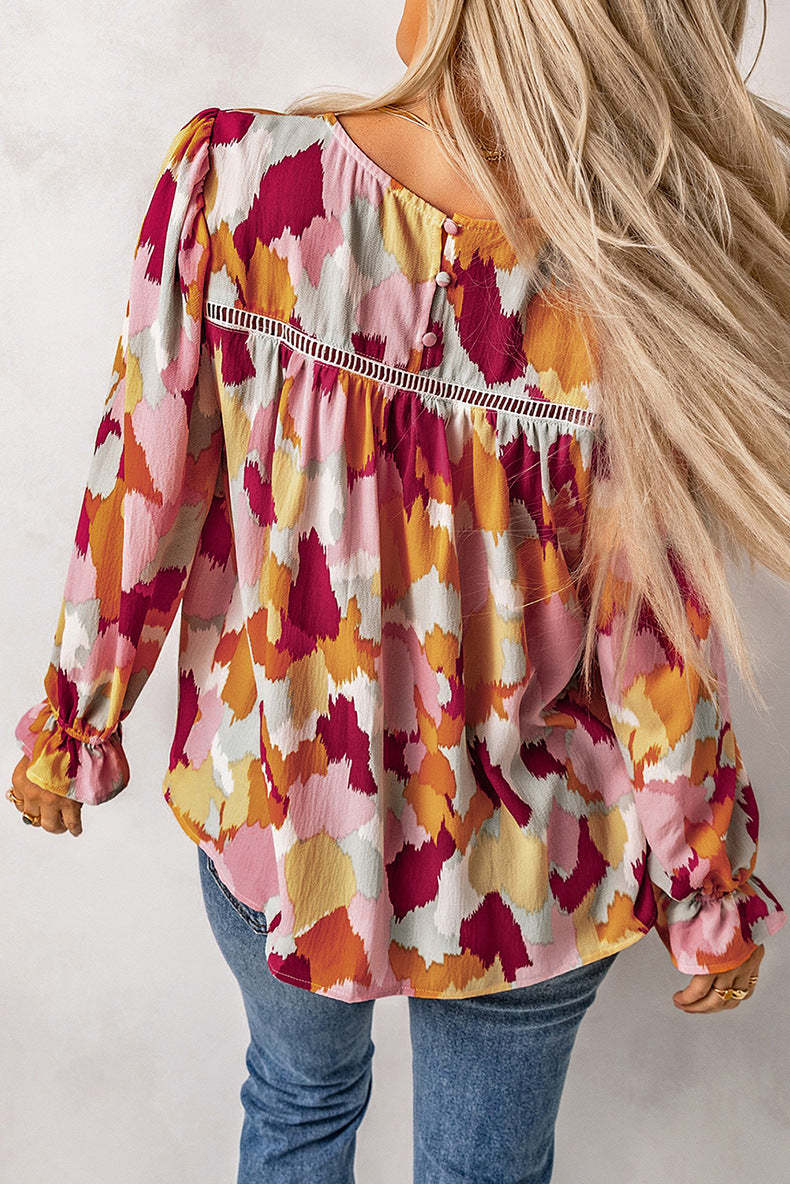 Abstract Printed Shirt
