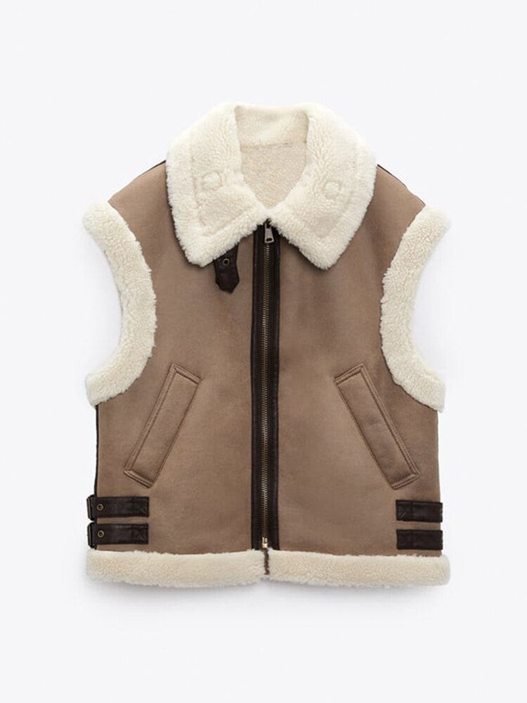 Combi Waistcoat With Teddy Lining