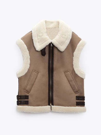 Combi Waistcoat With Teddy Lining