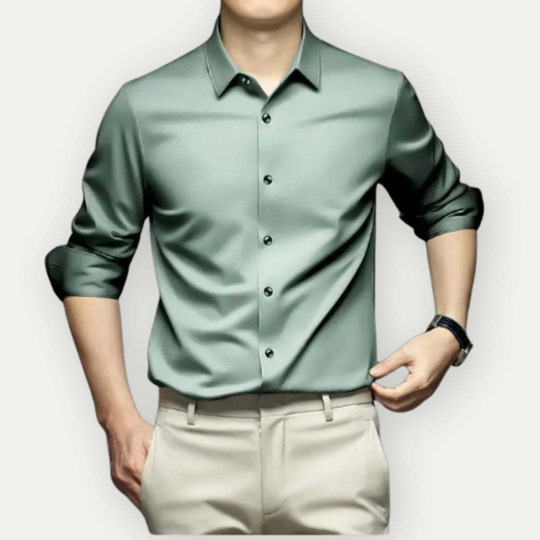 Men's Non-Iron Wrinkle-Resistant Dress Shirt
