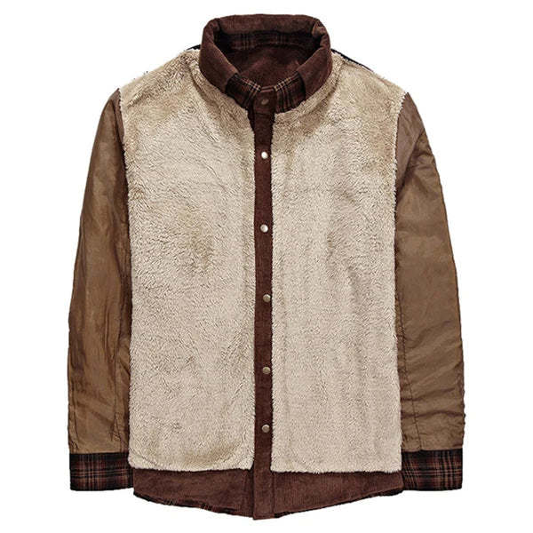 Fleece Winter Vest With Inner Lining