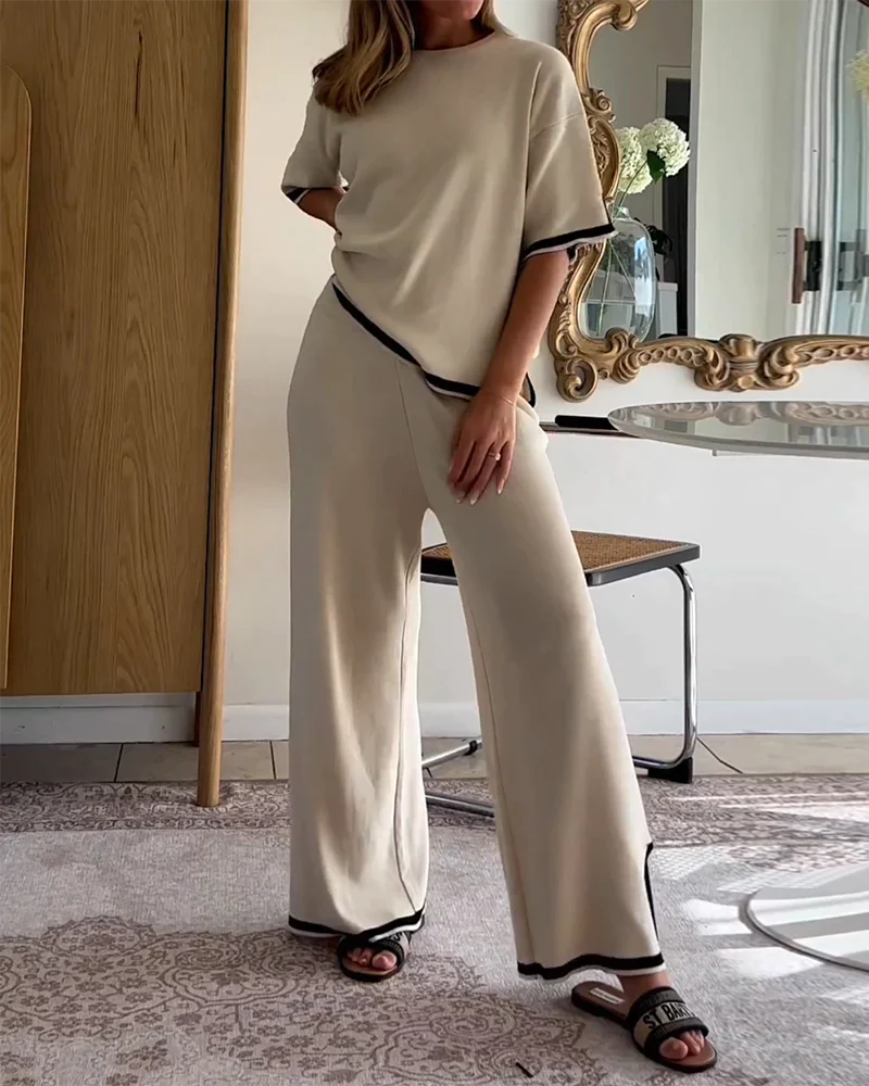Two-piece set in Stretchy, Soft fabric