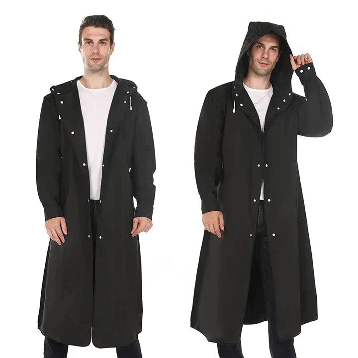Unisex Hooded Raincoat