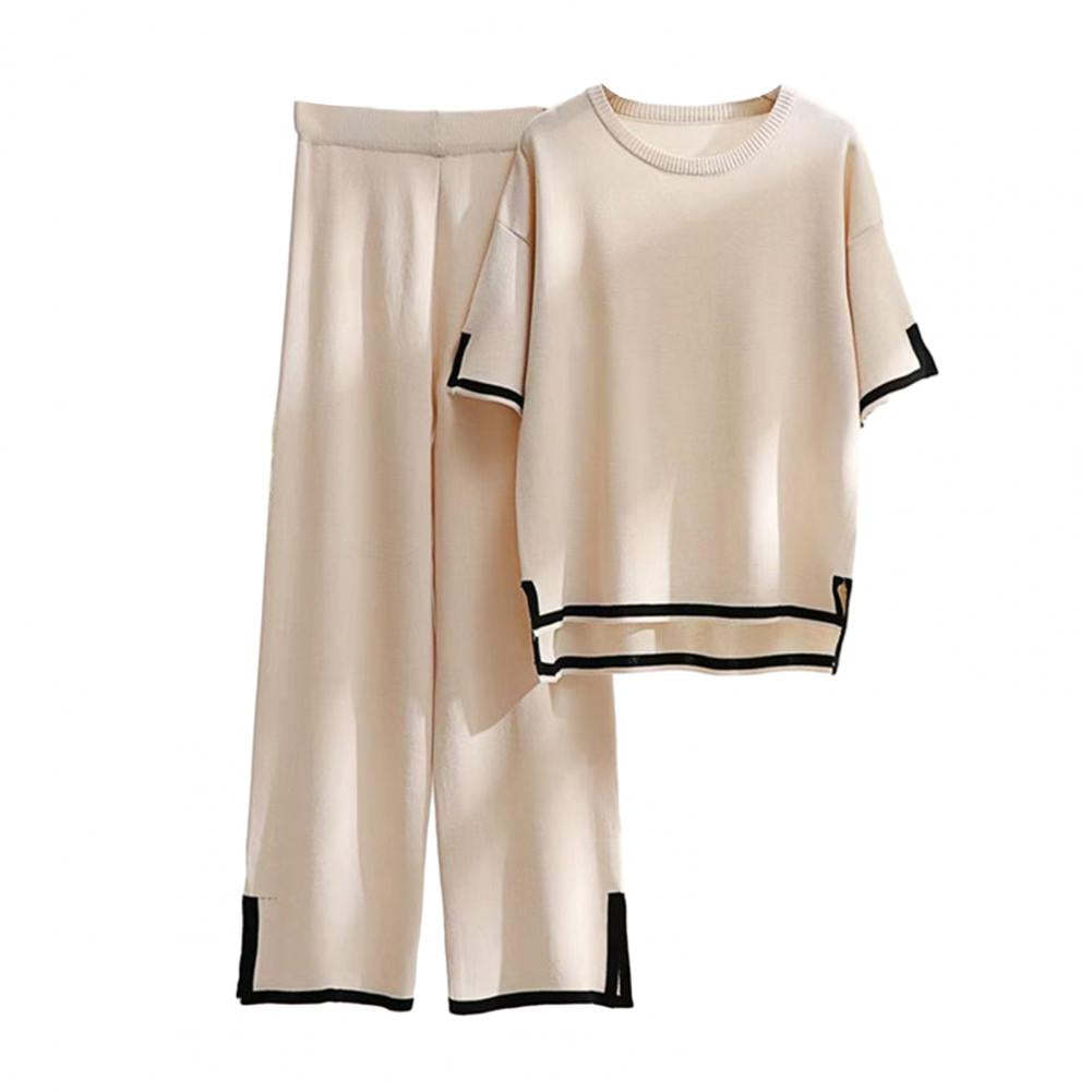 Two Piece Set With Wide Legs