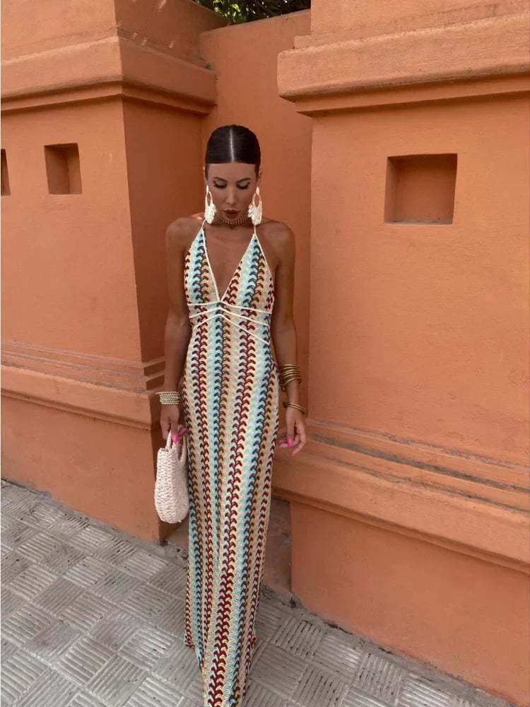 Halter Maxi Dress