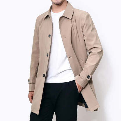 Buttoned Overcoat