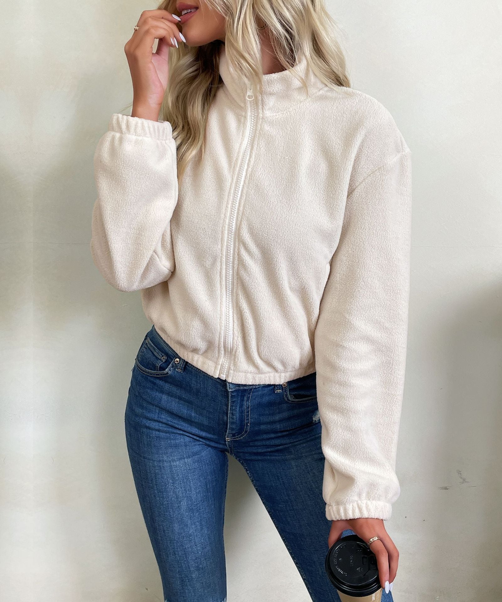 Zip-Up Fleece Jacket