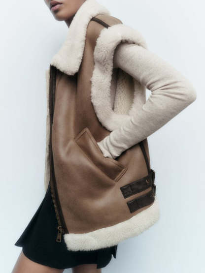Combi Waistcoat With Teddy Lining