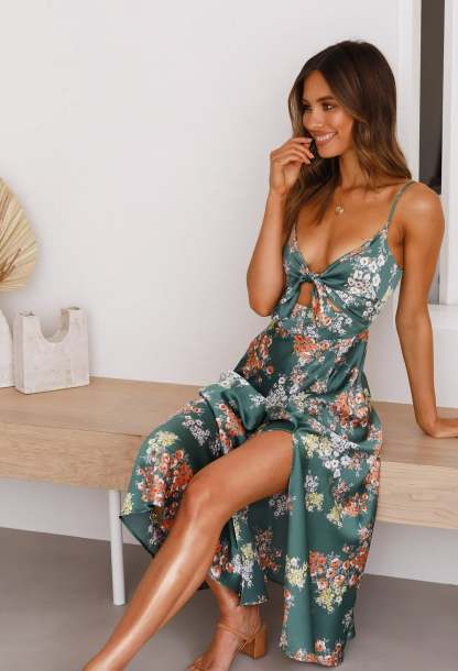 Floral Printed Dress