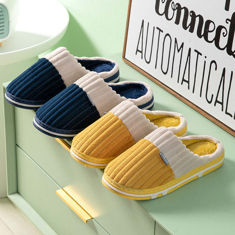 Women Fur Cute Slippers Winter Home Footwear