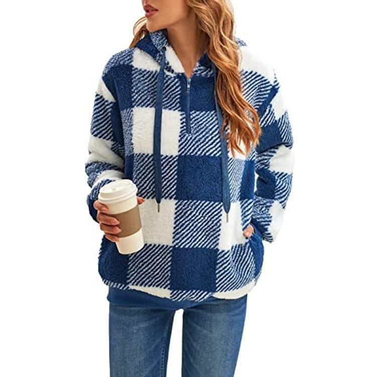 Women's Cozy Zip-up Sweater