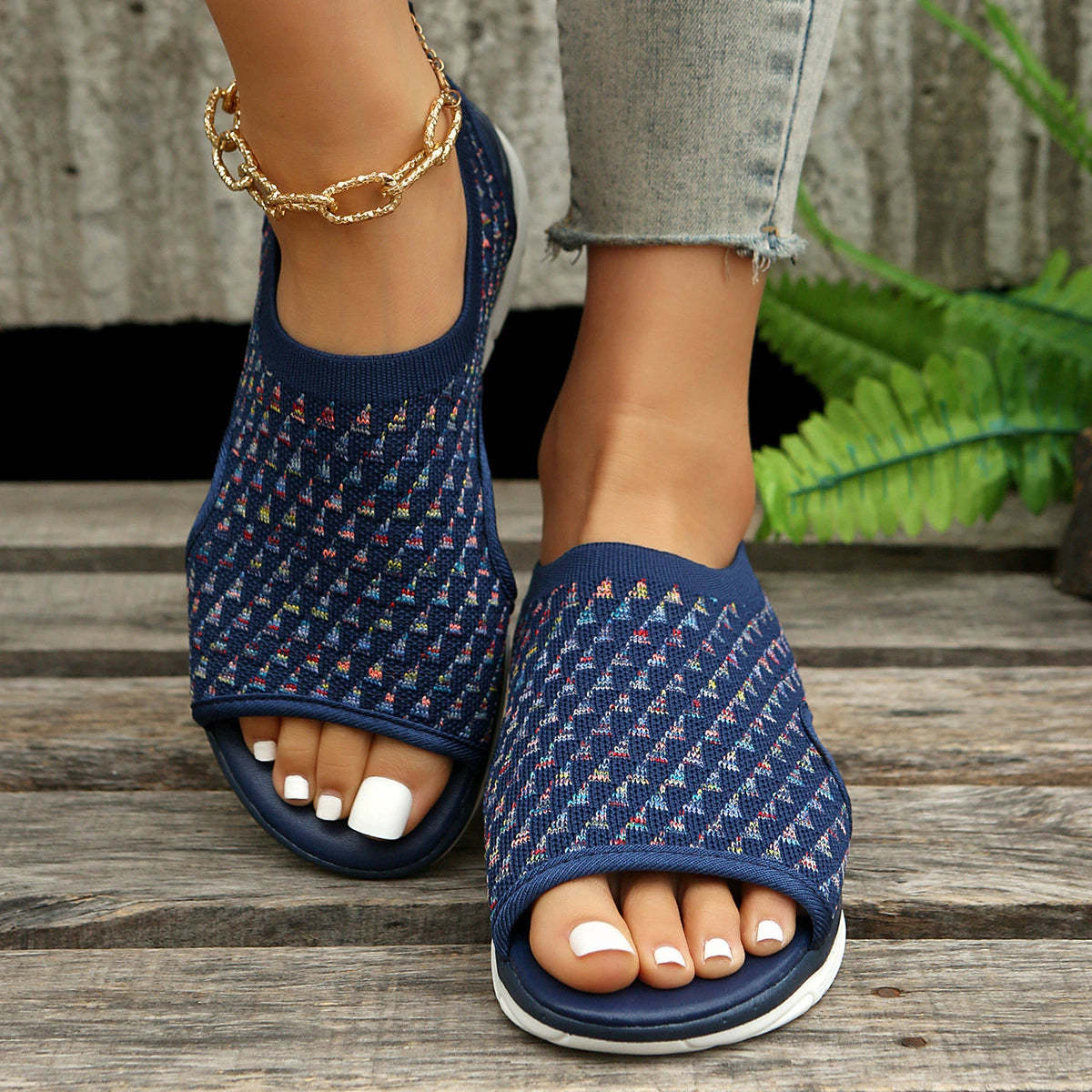 Orthopedic Premium Stretch Slingback Sports Sandals