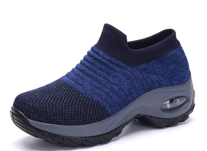 Slip on Orthopedic Walking Sneaker for Plantar Fasciitis With Arch Support