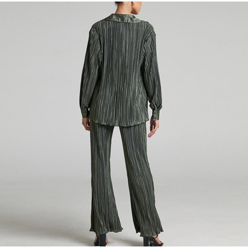 2 Piece OverSized Pleated Suit