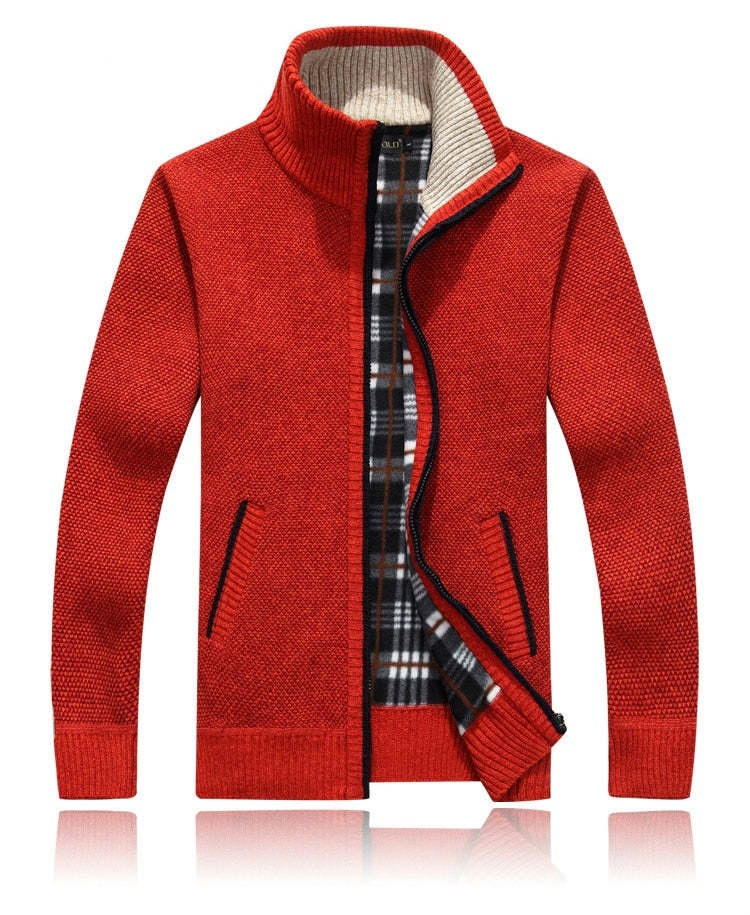 Cardigan With Zipper