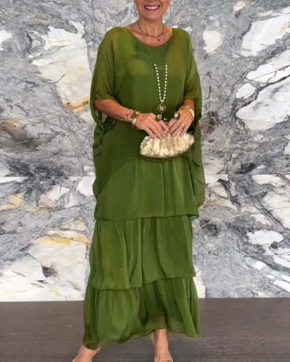 Layered Midi Dress