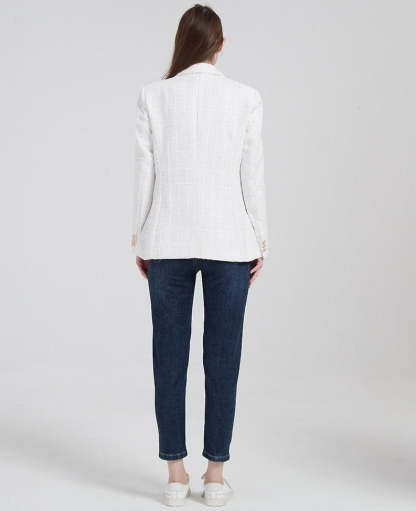 Breasted Blazer With Structure
