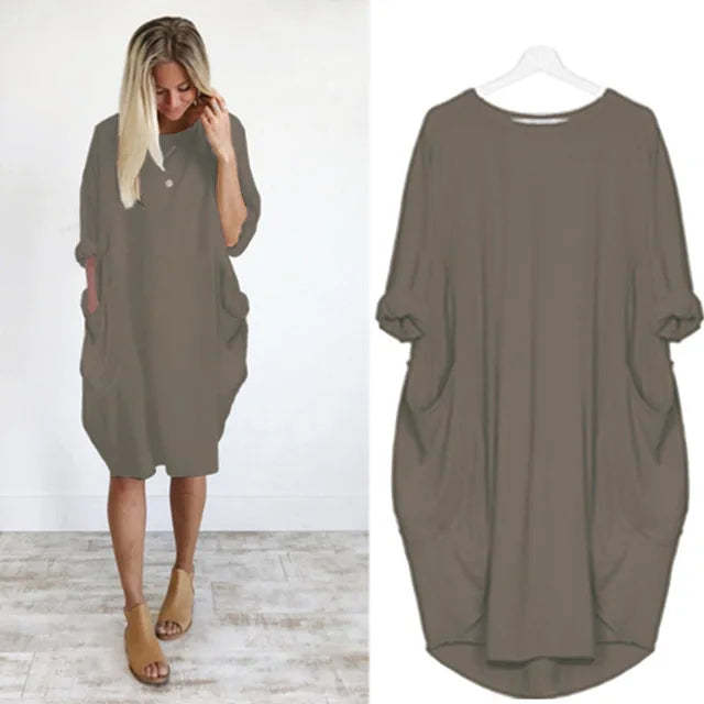 Graceful Pocket Dress