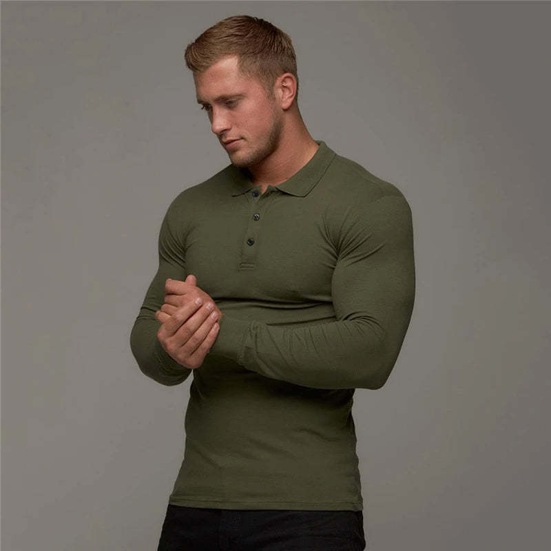 Muscle fit Long-Sleeve T-shirt