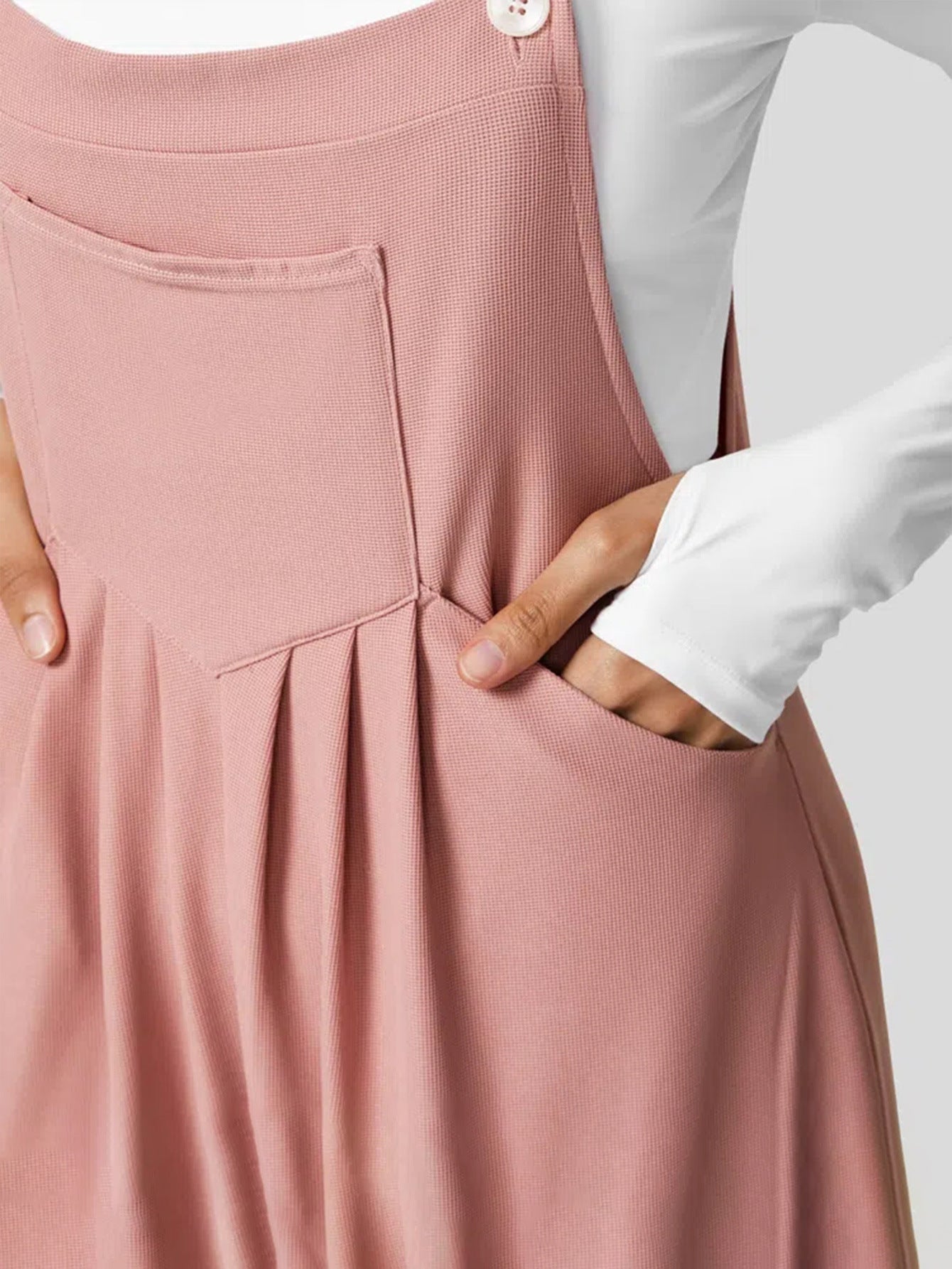 Casual Overall Wide-Leg Pants