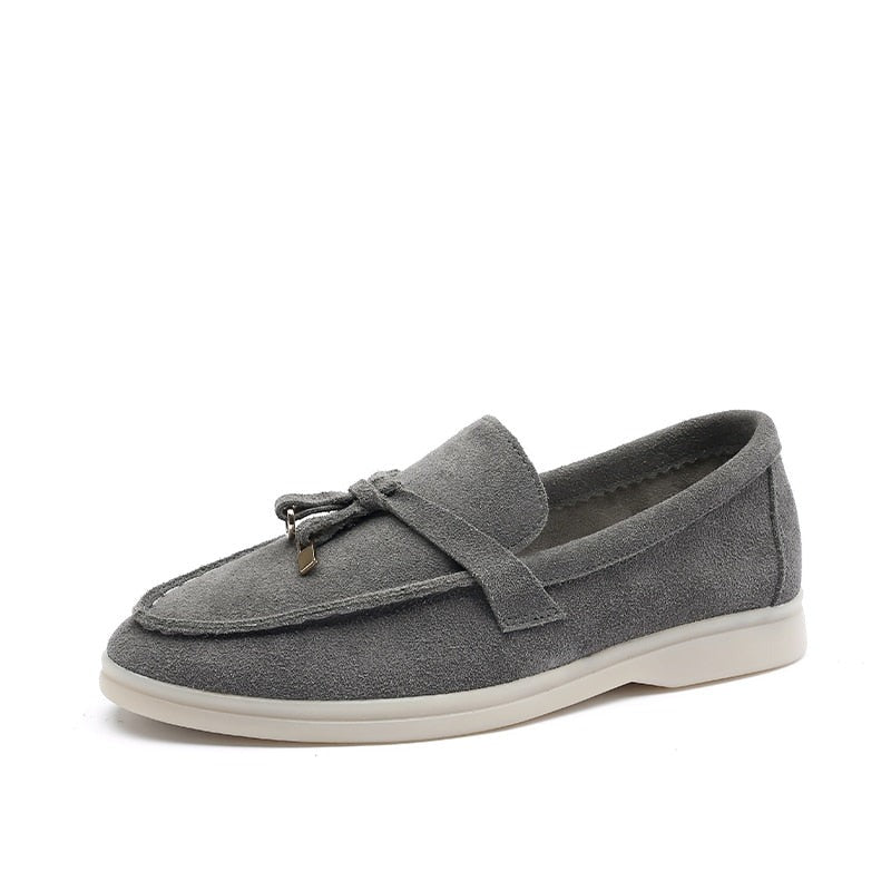 Women's Suede Low-Cut Orthopedic Loafer