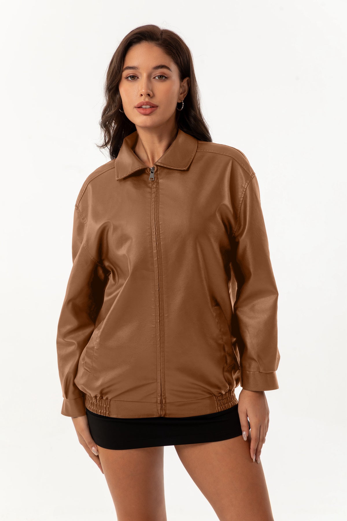 Vegan Leather Jacket