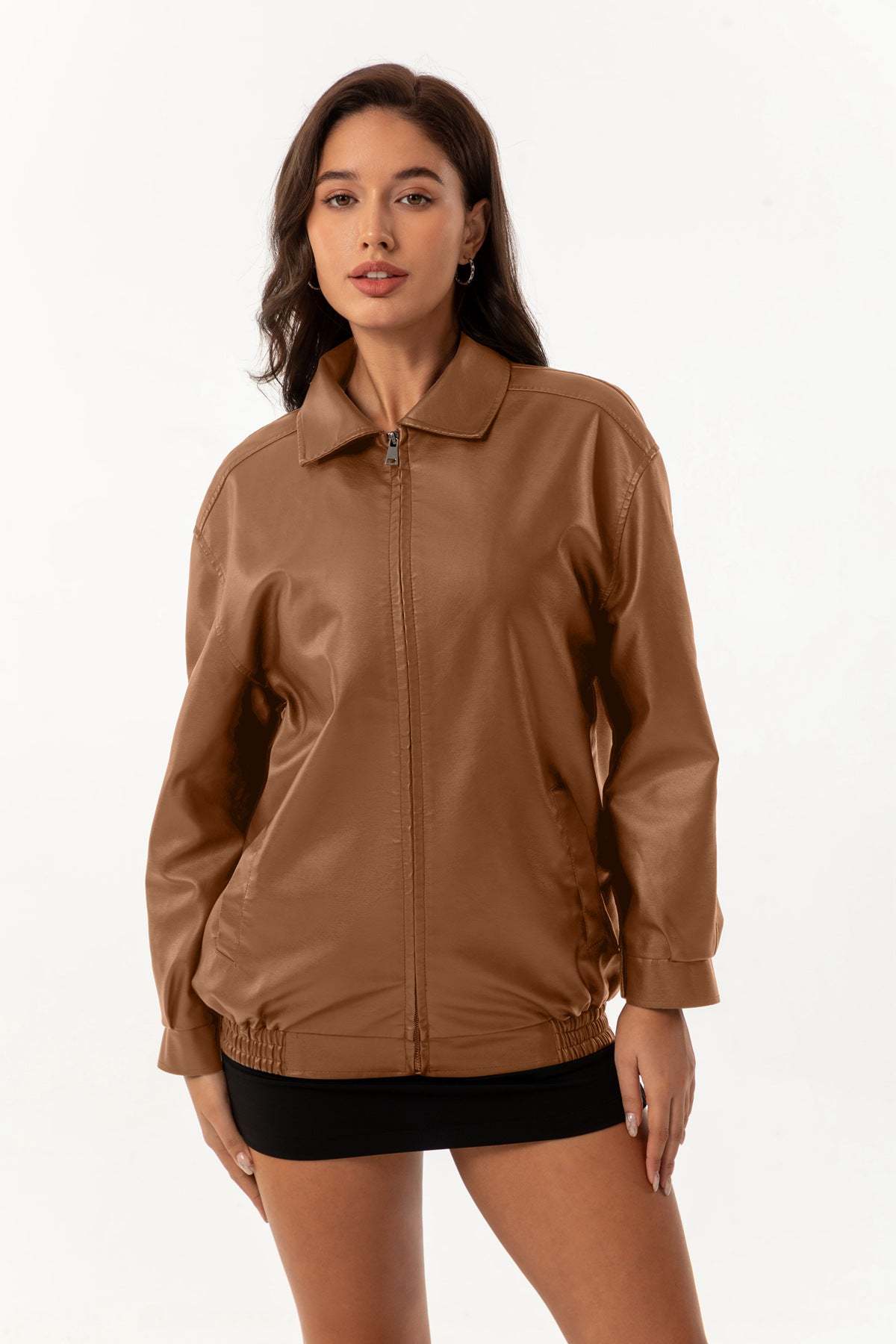 Vegan Leather Jacket