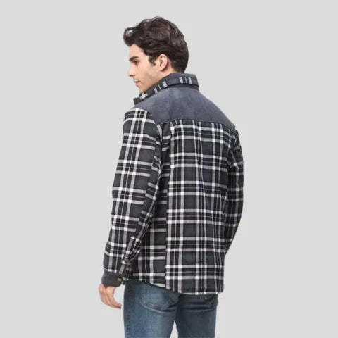 Fleece Winter Vest With Inner Lining
