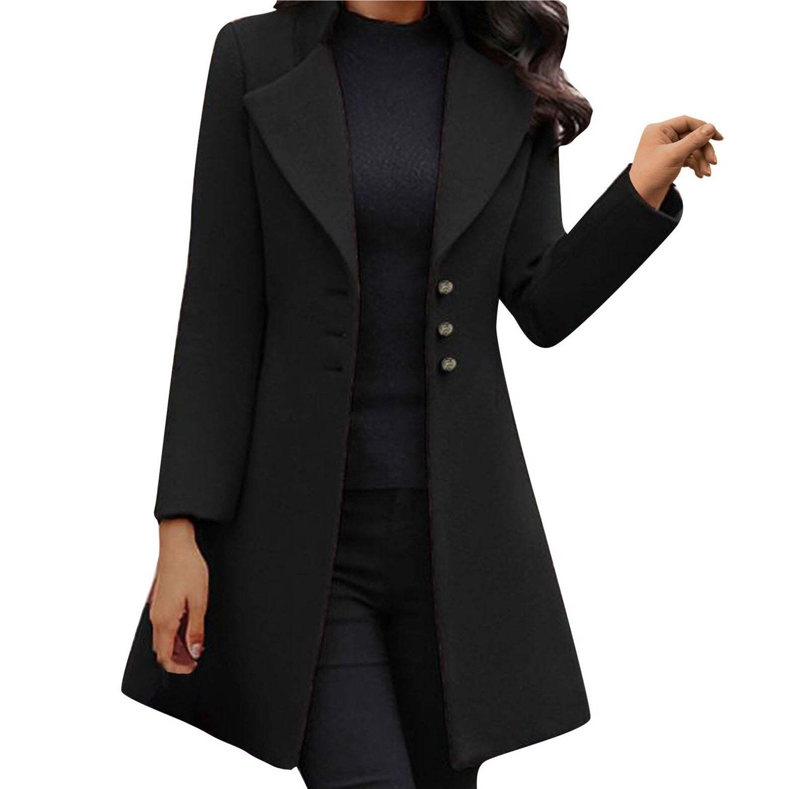 Elegant Italian Wool Jacket For Women