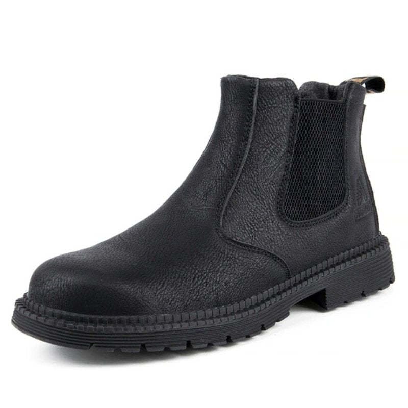 Men Winter Boots For Work Oil-proof Safety Orthopedic Shoes