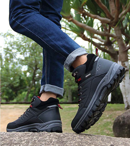 Men Waterproof Orthopedic Shoes Anti-shock Winter Boots