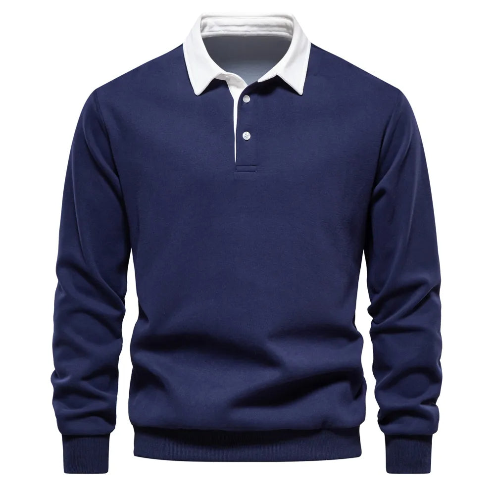 Men's Long-Sleeve Rugby Shirt
