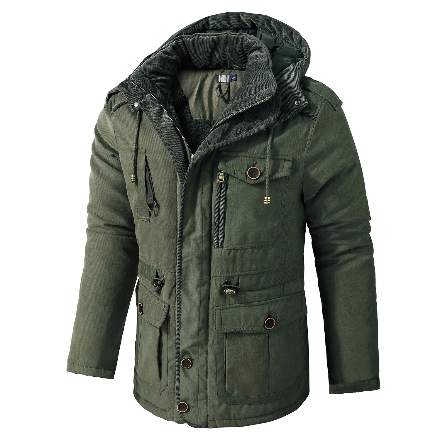 Multi-Pocket Winter Jacket