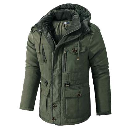 Multi-Pocket Winter Jacket