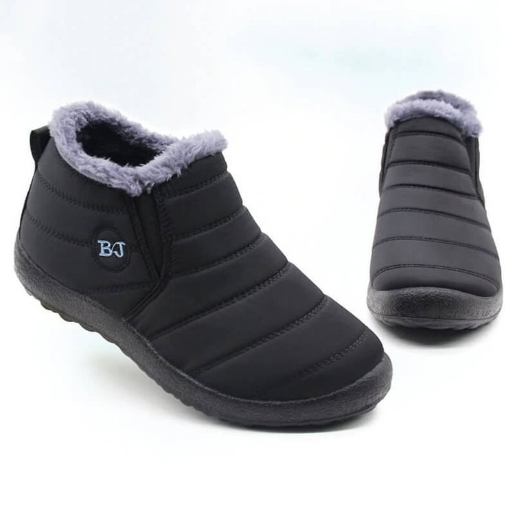 Winter Snow Boots For Women & Men - Warm Ankle Boots Slip On