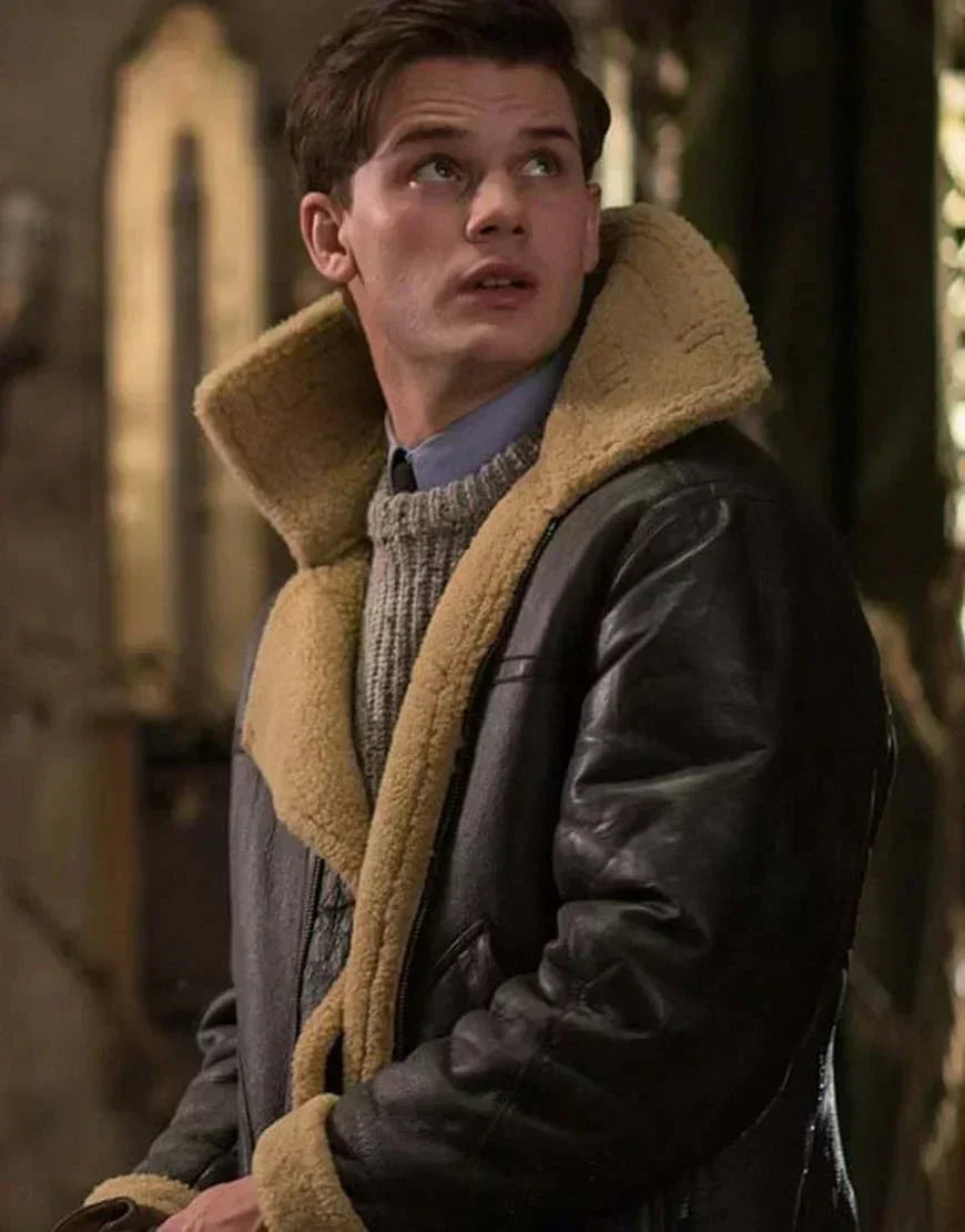 Men's Premium Shearling Leather Jacket