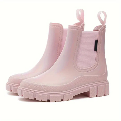 Trendy Waterproof Rain Boots