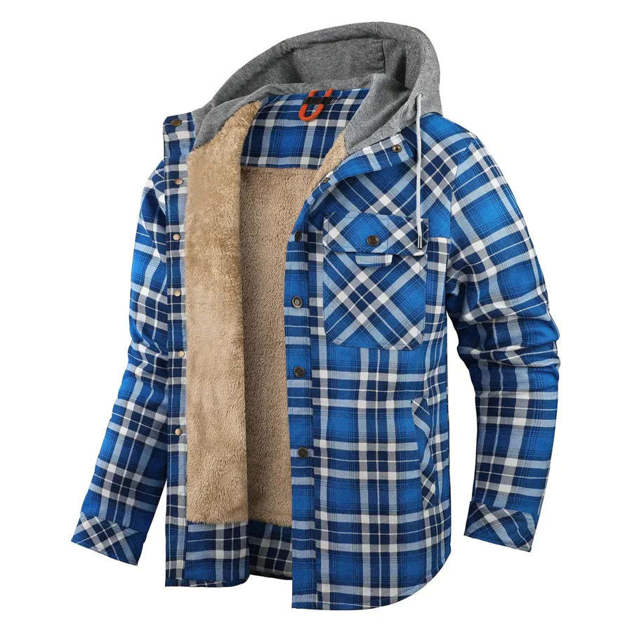 Flannel Fleece Winter Jacket