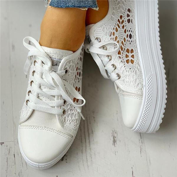 Lace Detail Sneakers