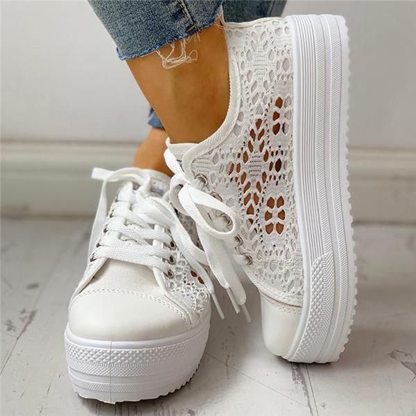 Lace Detail Sneakers