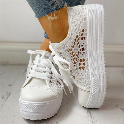 Lace Detail Sneakers