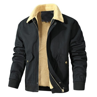 Pilot Jacket With Teddy Lining