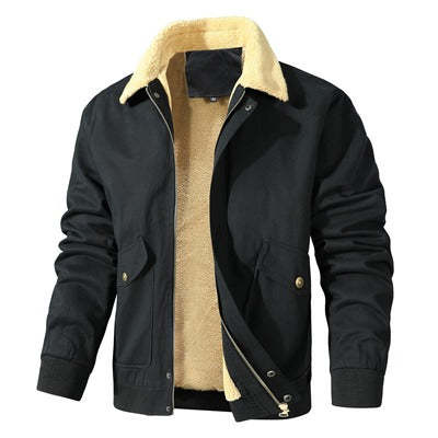 Pilot Jacket With Teddy Lining